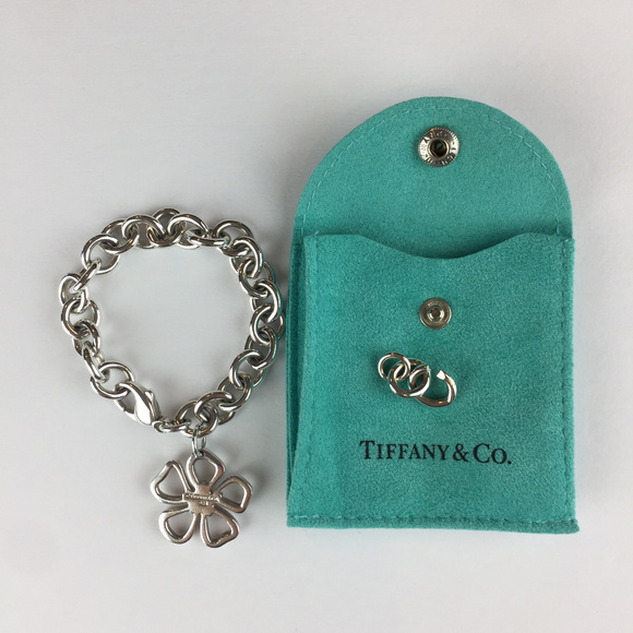 Tiffany & Co. Jewelry - Tiffany & Co. Sterling silver open flower bracelet